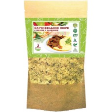 Картофельное пюре с мясом и сливками 60гр.